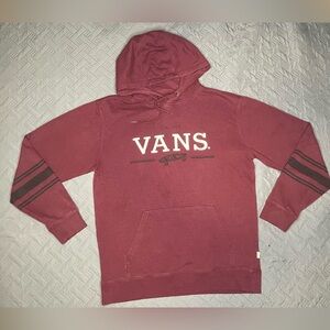 Vans Men's Maroon Hoodie